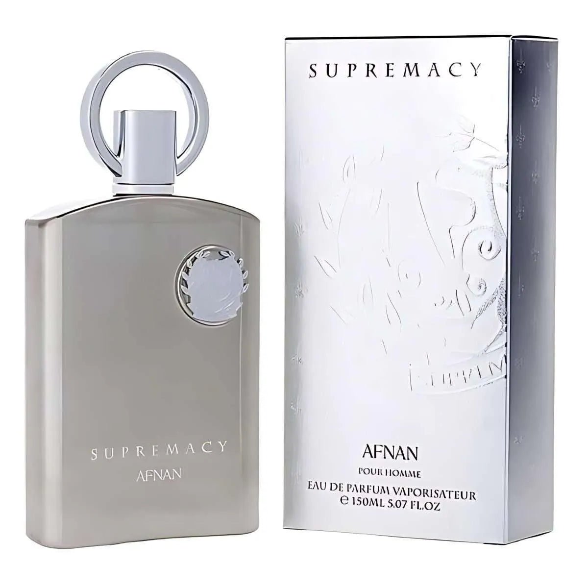 Afnan Supremacy Silver Eau de Parfum 5.0 oz Fragrance for Mens