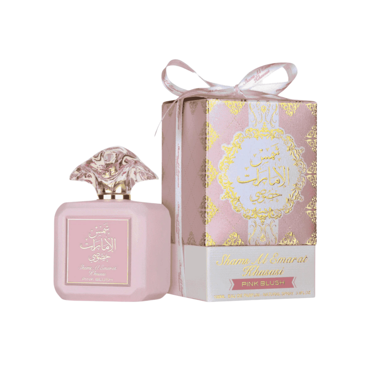 Ard Al Zaafaran Shams Al Emarat Khususi Pink Blush Fragrance 3.4 oz 6295199794791