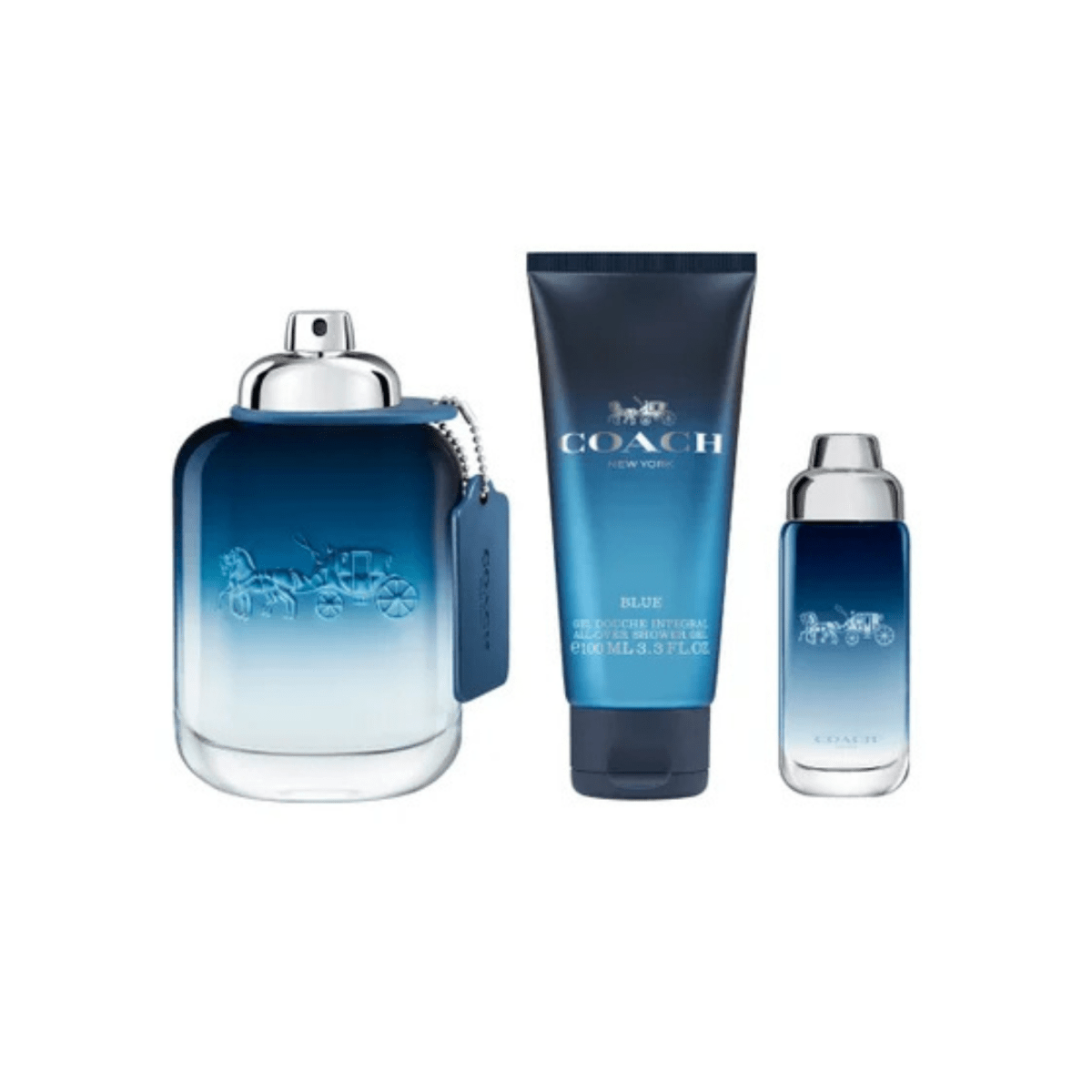 Coach New York Blue Gift Set Set 1 3386460158619