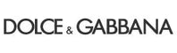 Dolce & Gabbana logo in black text on a white background