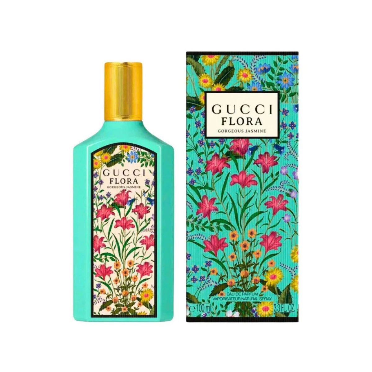 Gucci Flora Gorgeous Jasmine Eau de Toilette 3.3 oz Fragrance for