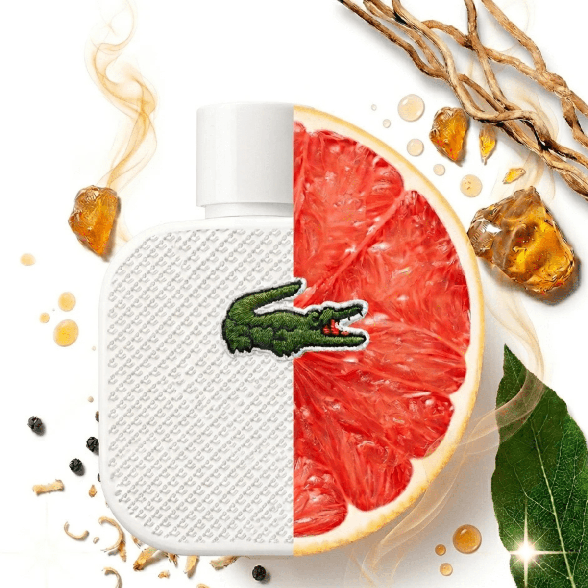 Lacoste 12.12 Blanc Fragrance 5.9 oz 737052896045