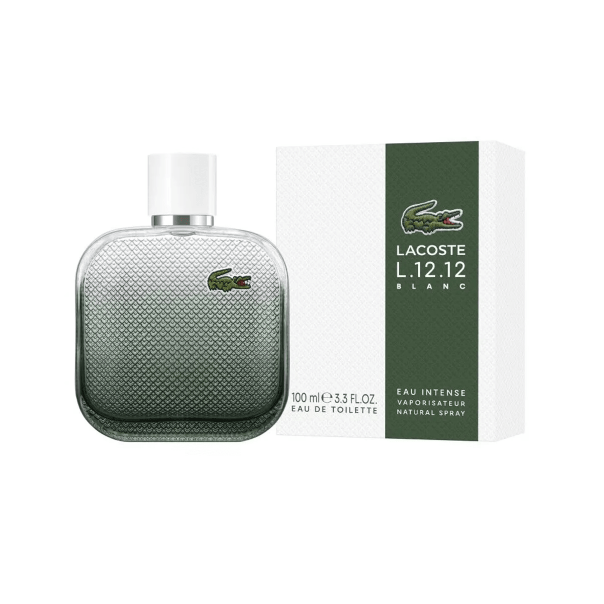 Lacoste 12.12 Blanc Intense Fragrance 3.3 oz 3386460149150