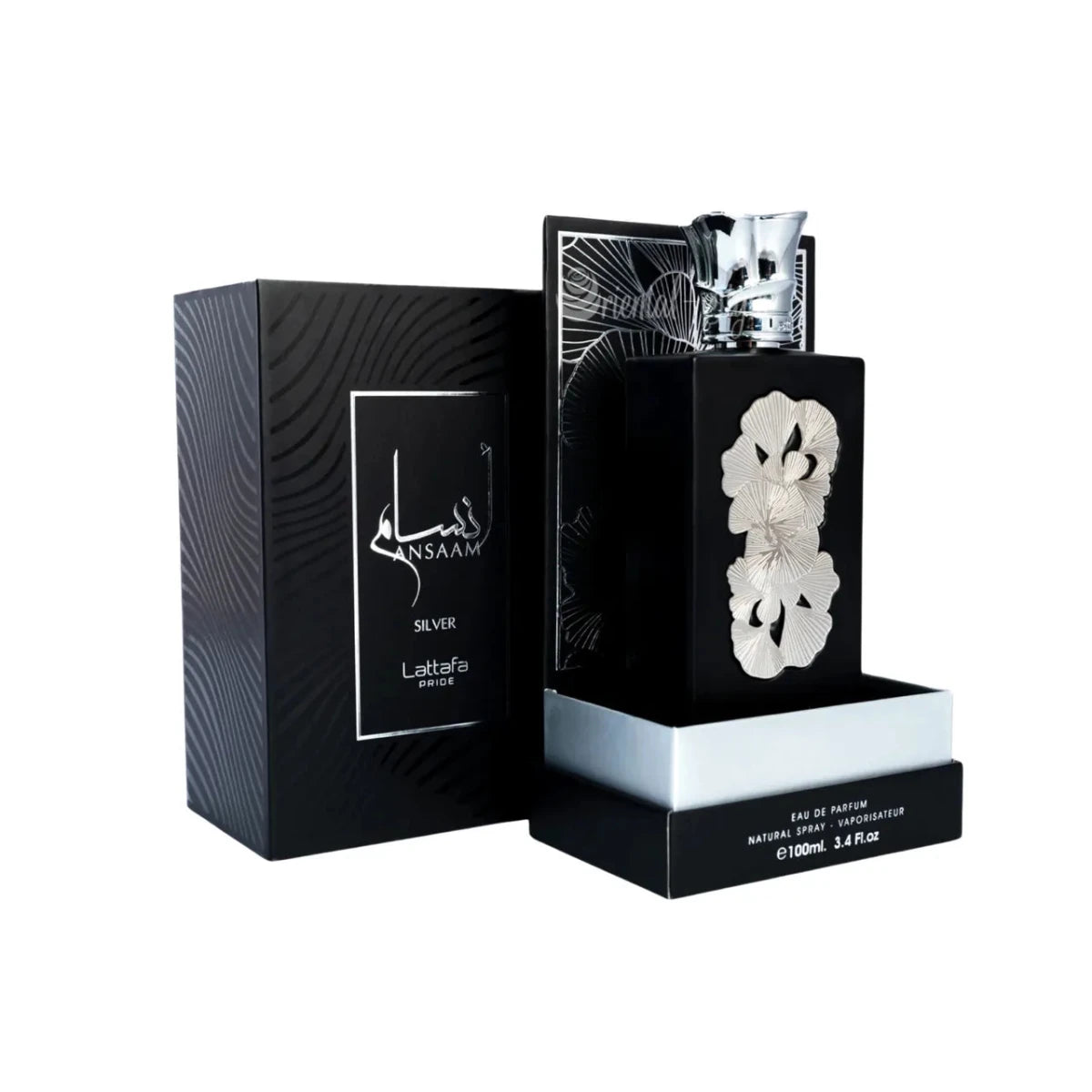 Lattafa Ansaam Silver Fragrance 3.4 oz 6291108738207