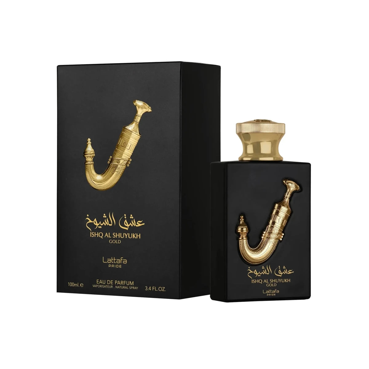 Lattafa Ishq Al Shuyukh Gold Fragrance 3.71 oz 6291108738665