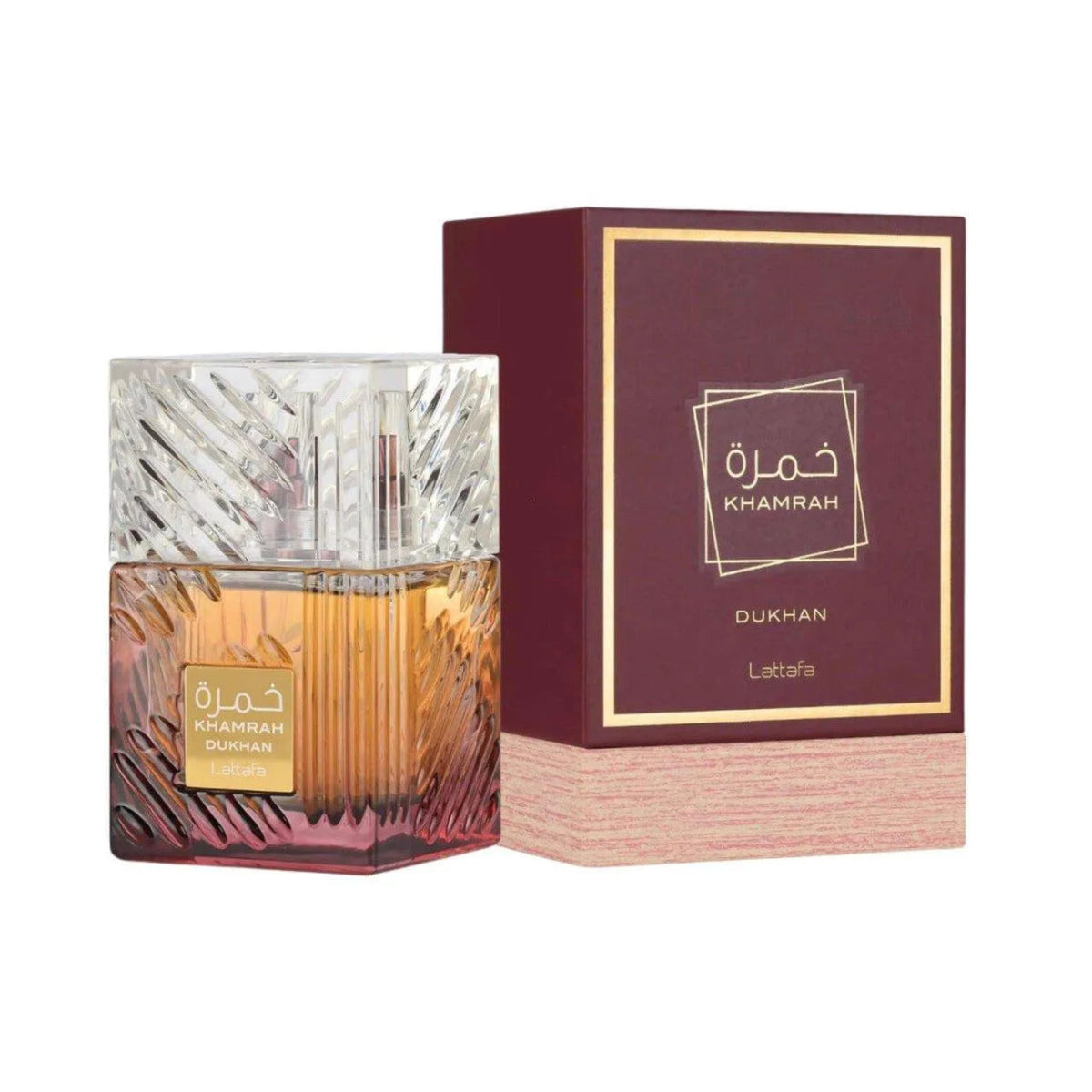 Lattafa Khamrah Dukhan Eau de Parfum 3.4 oz Fragrance for Mens