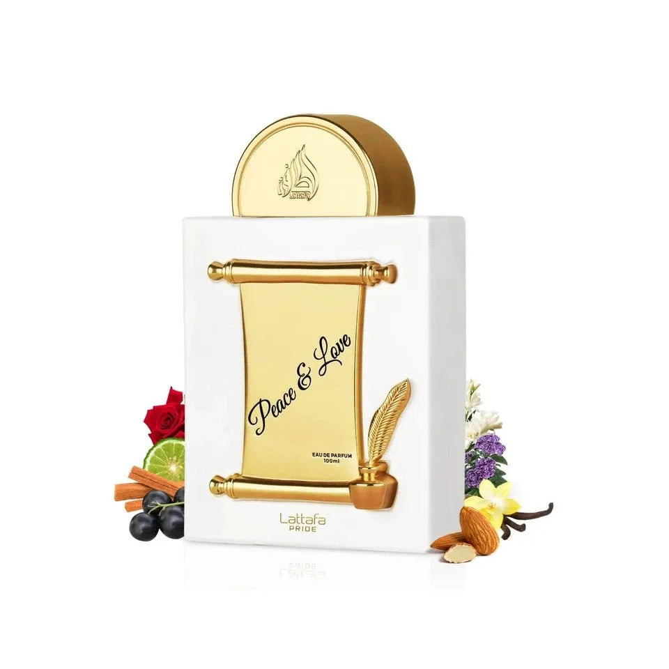 Lattafa Peace & Love Fragrance 3.4 oz 6290360592039