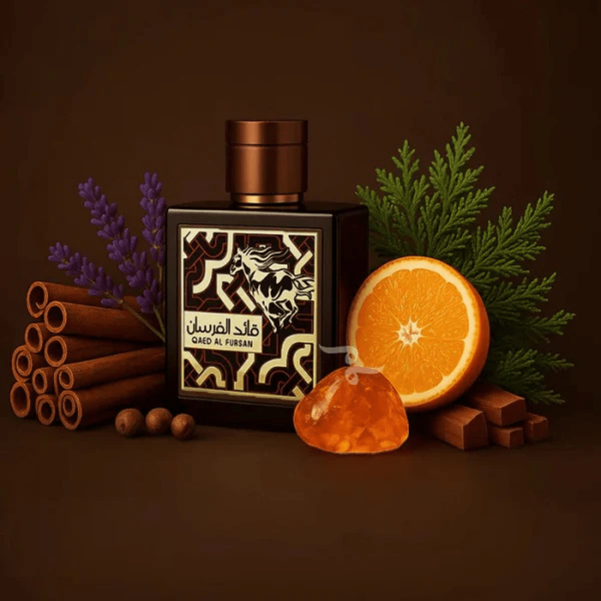 Lattafa Qaed Al Fursan Fragrance 3.4 oz 6290362340645