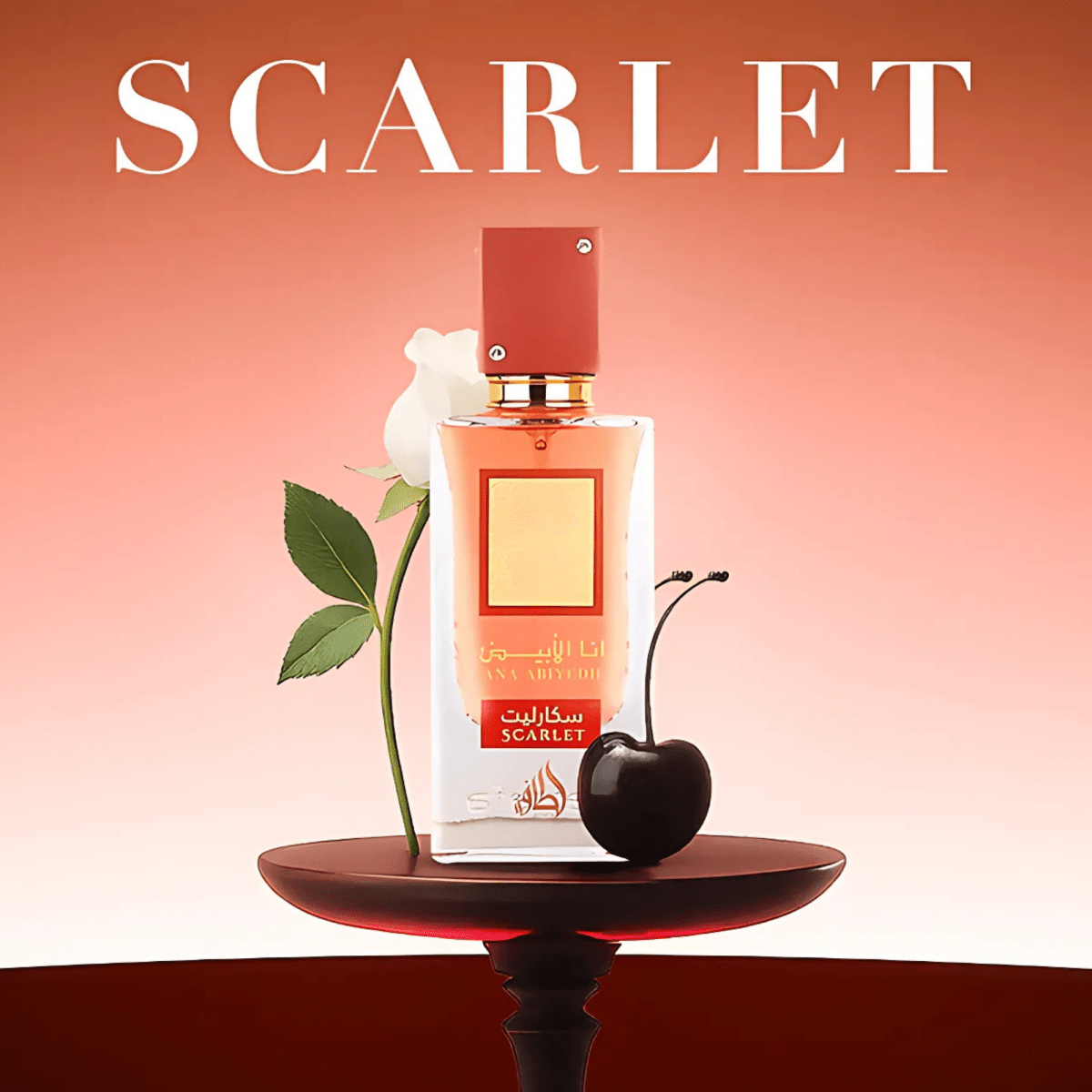 Lattafa Scarlet Fragrance 3.4 oz 6290362349938