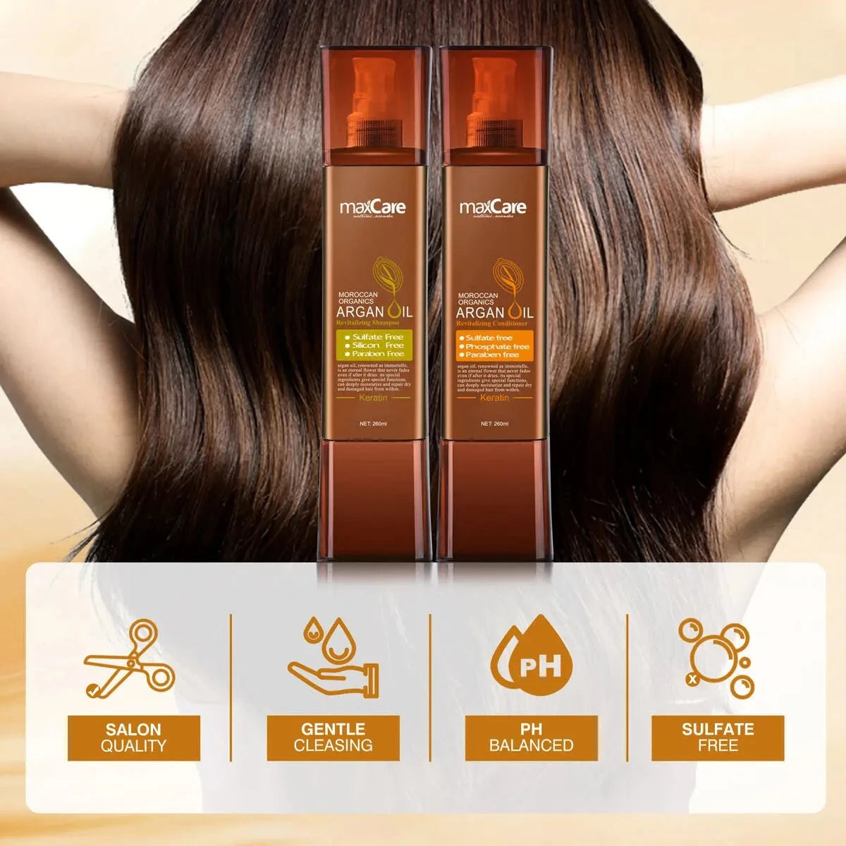 MaxCare MaxCare Argan Oil Conditioner Conditioner 800ml 8051414580321