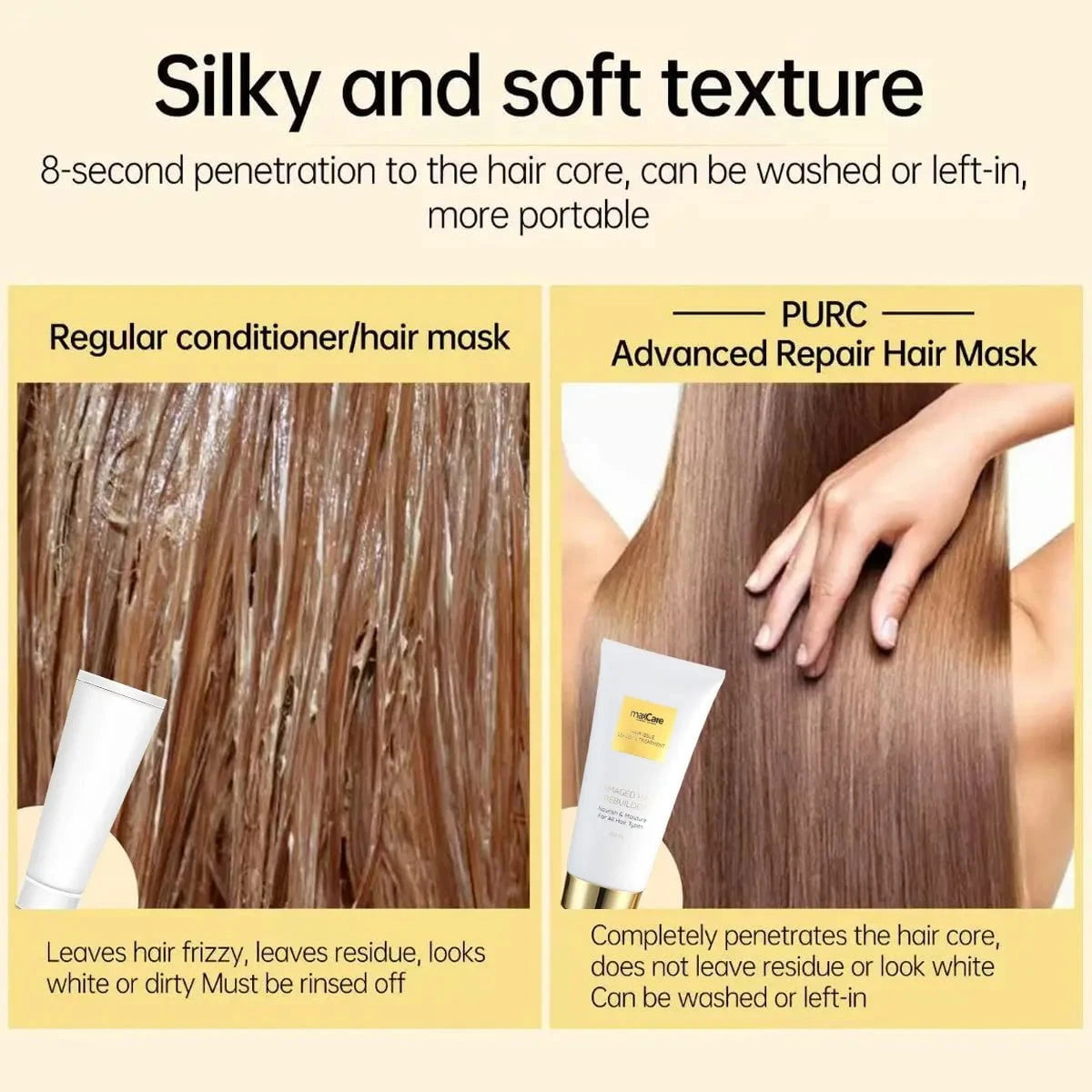 MaxCare MaxCare Damaged Hair Rebuilder Leave - In Treatment Hair Treatment 200ml 8051414580383