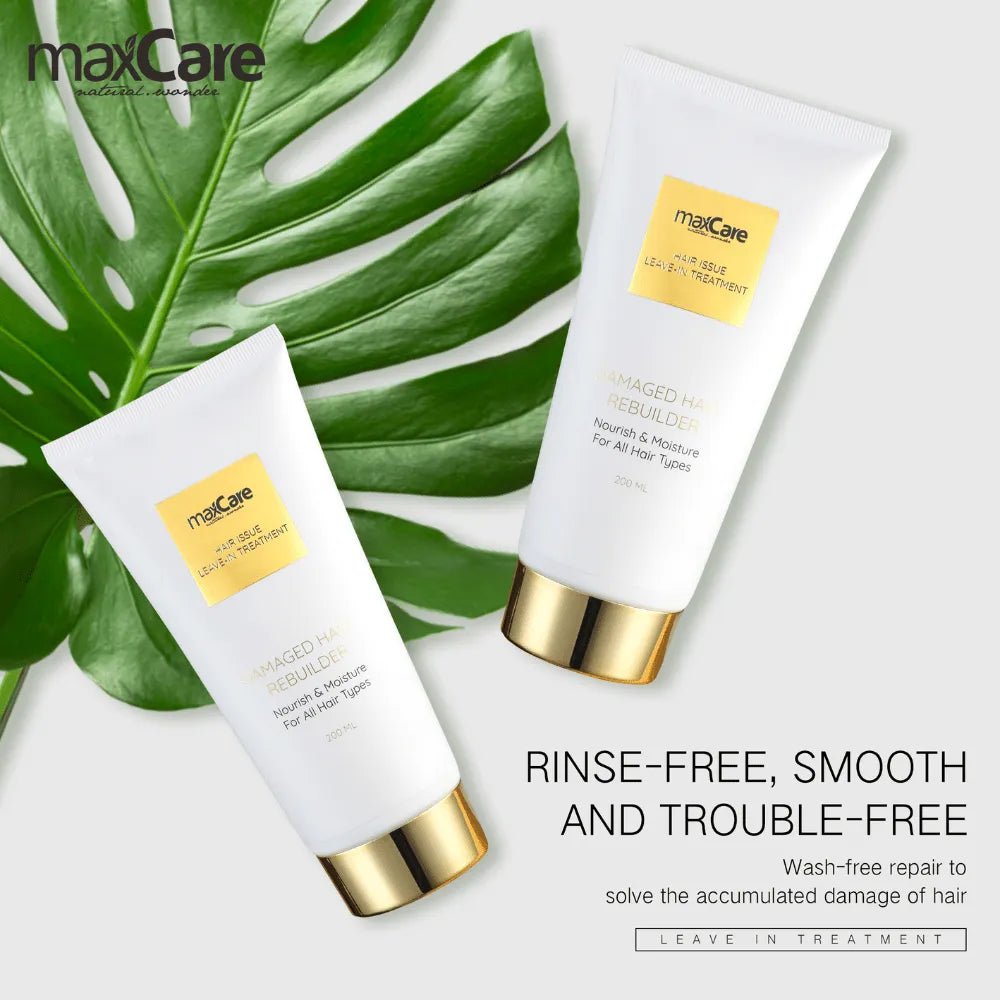 MaxCare MaxCare Damaged Hair Rebuilder Leave - In Treatment Hair Treatment 200ml 8051414580383