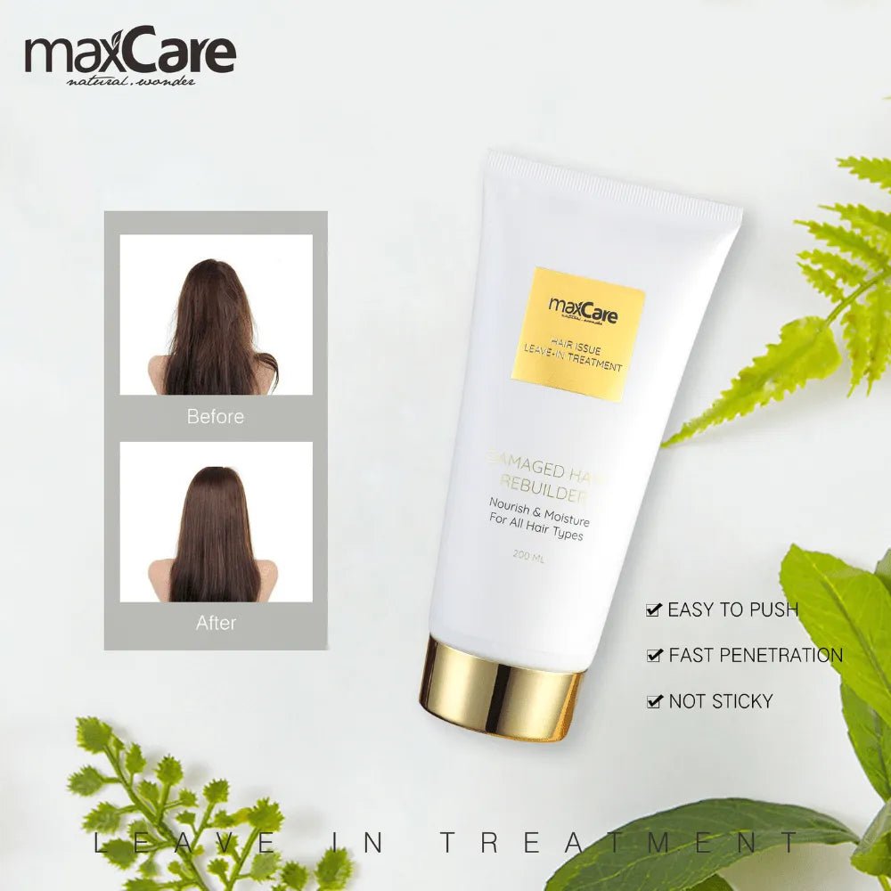MaxCare MaxCare Damaged Hair Rebuilder Leave - In Treatment Hair Treatment 200ml 8051414580383