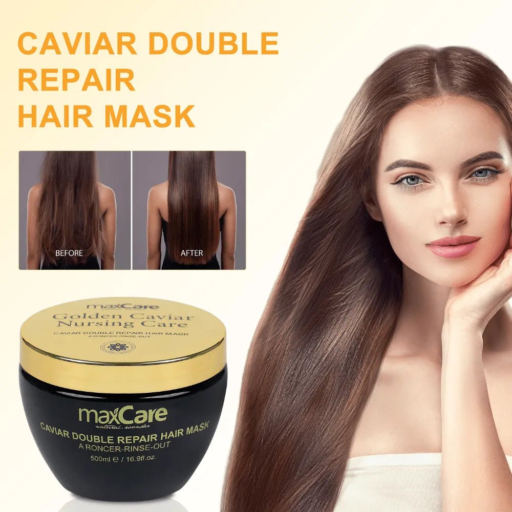 MaxCare MaxCare Golden Caviar Nursing Care Hair Mask 500ml 8052626980254