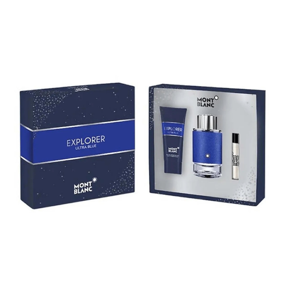 Mont Blanc Explorer Ultra Blue Gift Set Set 1 3386460125826