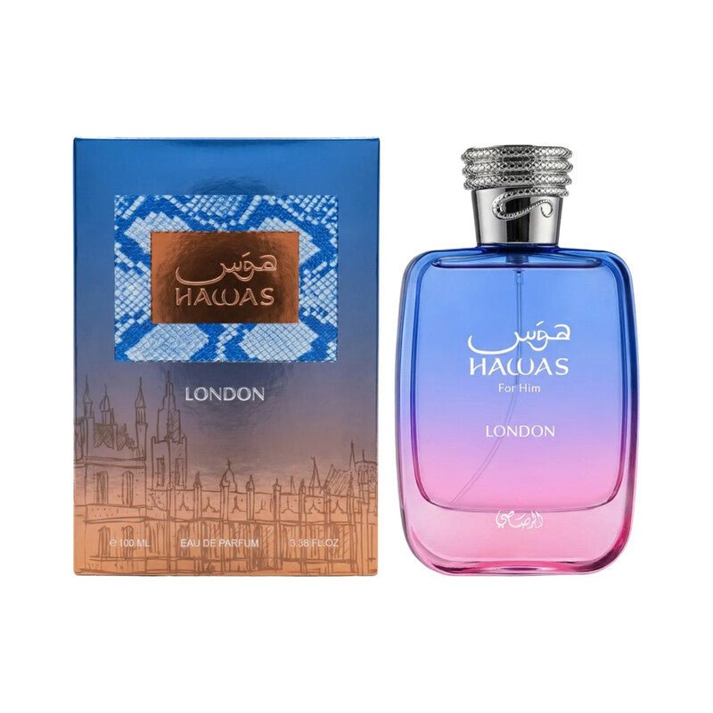 Rasasi Hawas London Fragrance 3.38 oz 614514465059