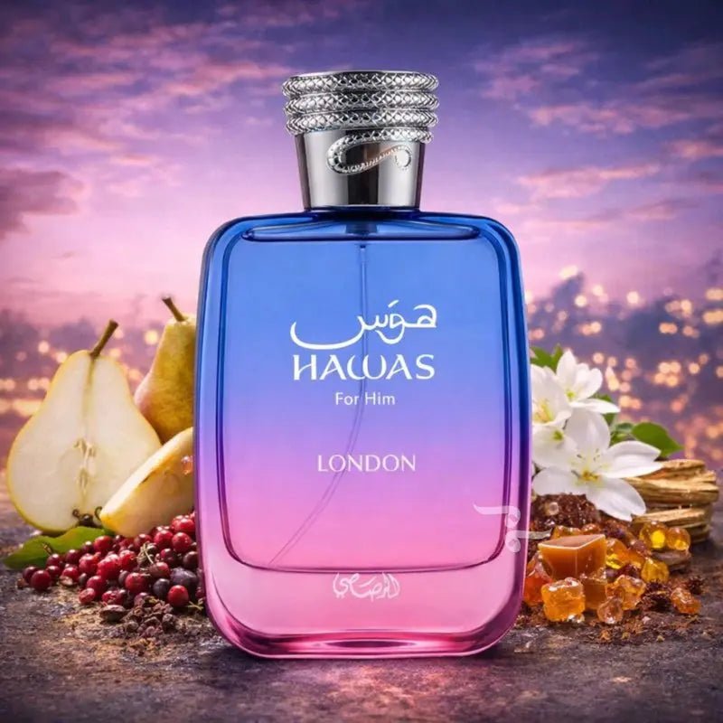 Rasasi Hawas London Fragrance 3.38 oz 614514465059