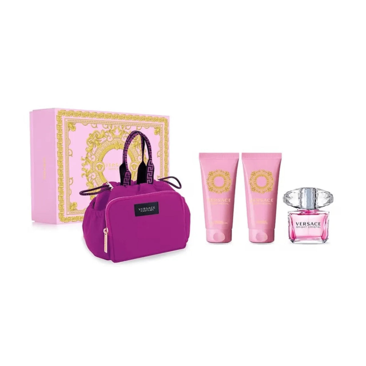 Versace Bright Crystal Gift Set for Ladies – 365 Fragrances