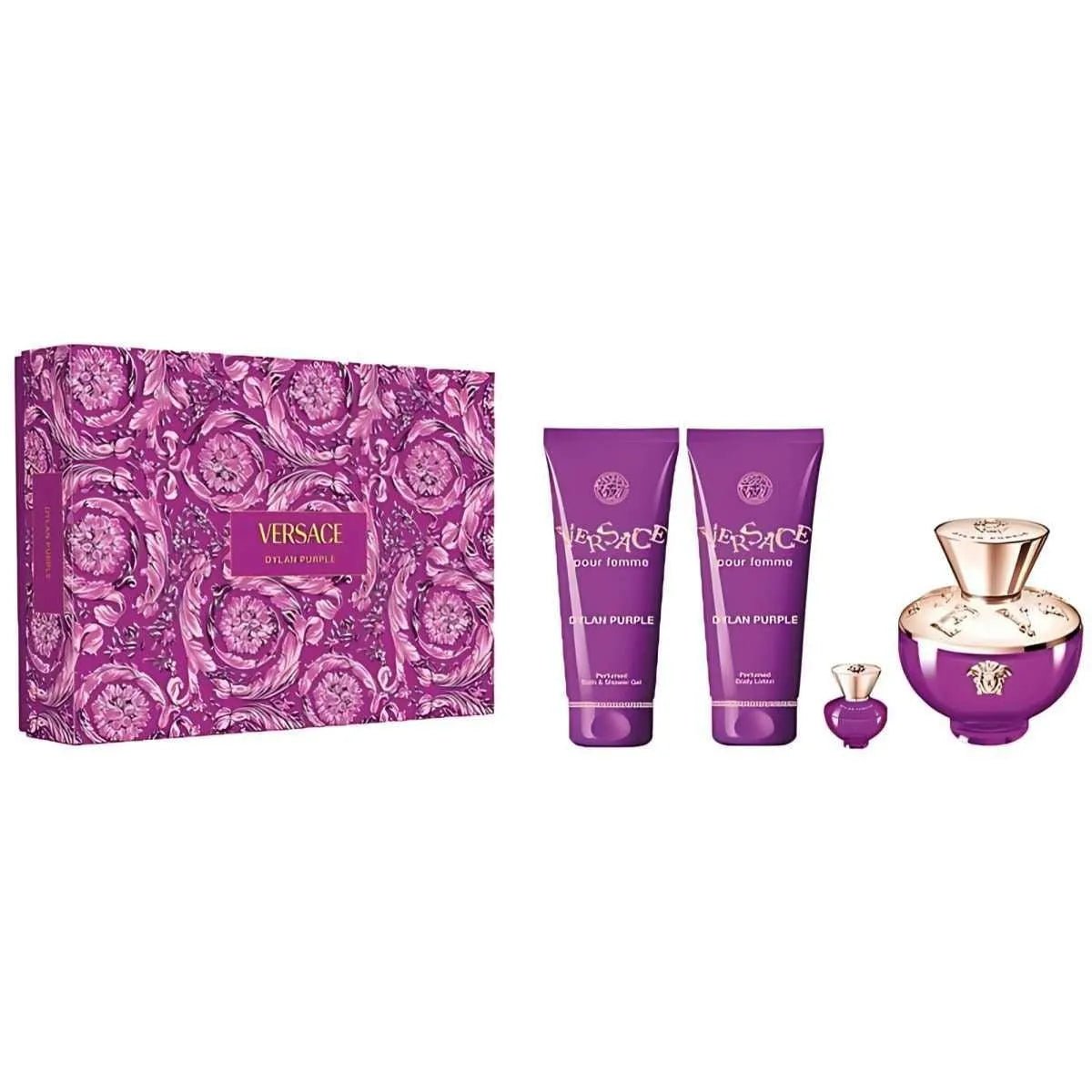 Versace Dylan Purple Gift Set for Ladies – 365 Fragrances