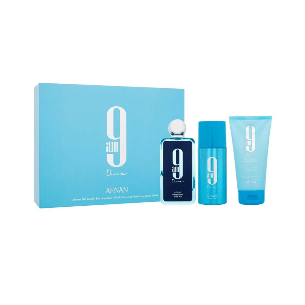 Afnan 9am Dive Gift Set Set 1 6290171074243
