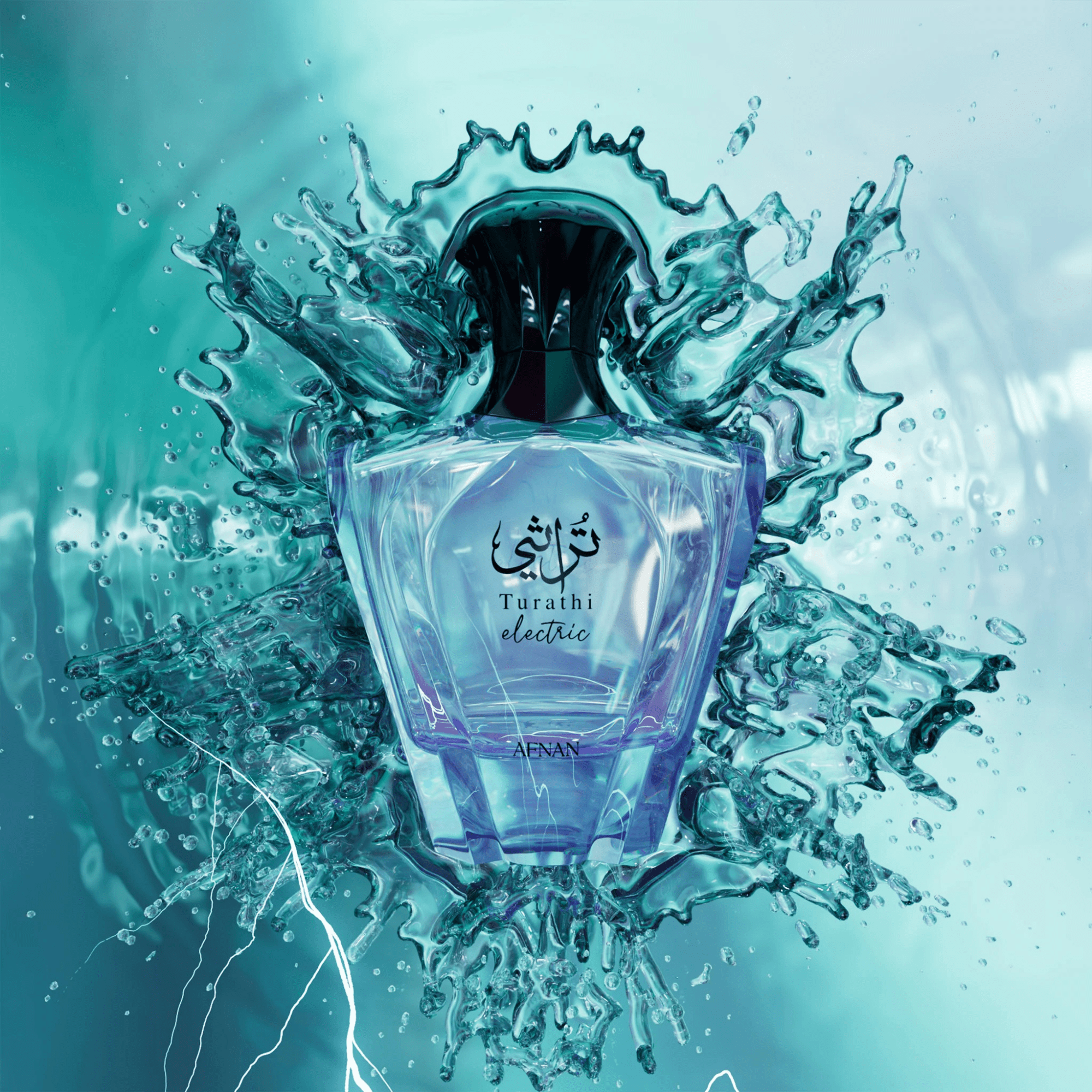 Afnan Turathi Electric Fragrance 3.4 oz 629017107600