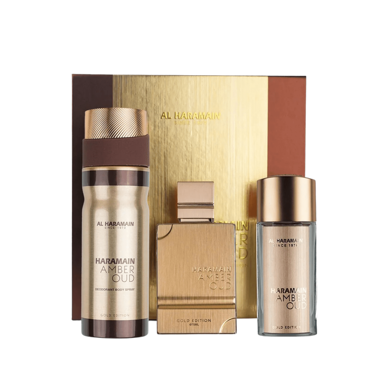 Al Haramain Amber Oud Gold Edition Gift Set Set 1 6291106813333