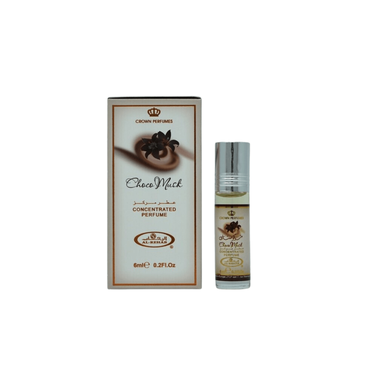 Al Rehab Choco Musk Perfume Oil 0.5 oz 6291110091451