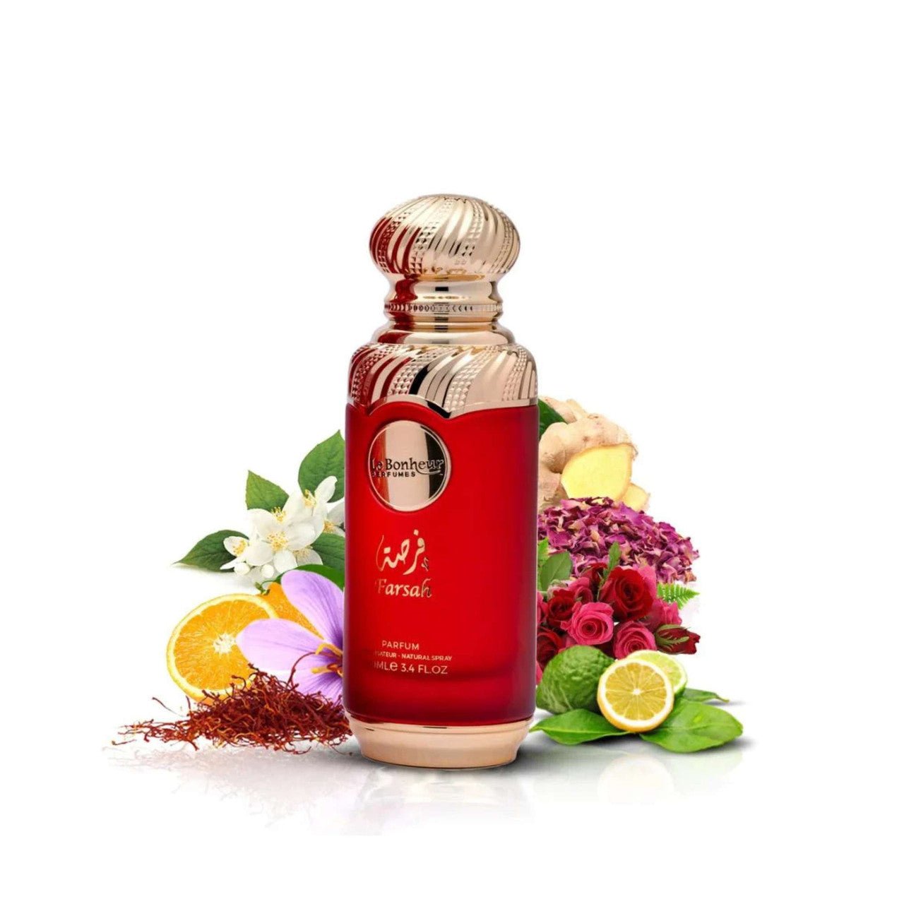 Almas Perfumes Le Bonheur Farsah Fragrance 3.4 oz 6288002800031