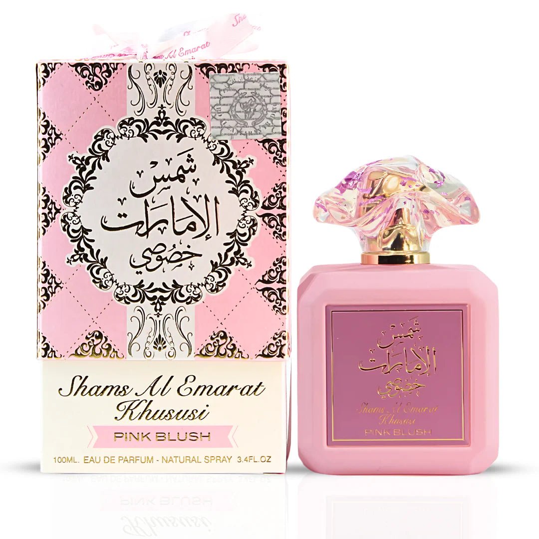 Ard Al Zaafaran Shams Al Emarat Khususi Pink Blush Fragrance 3.4 oz 6295199794791