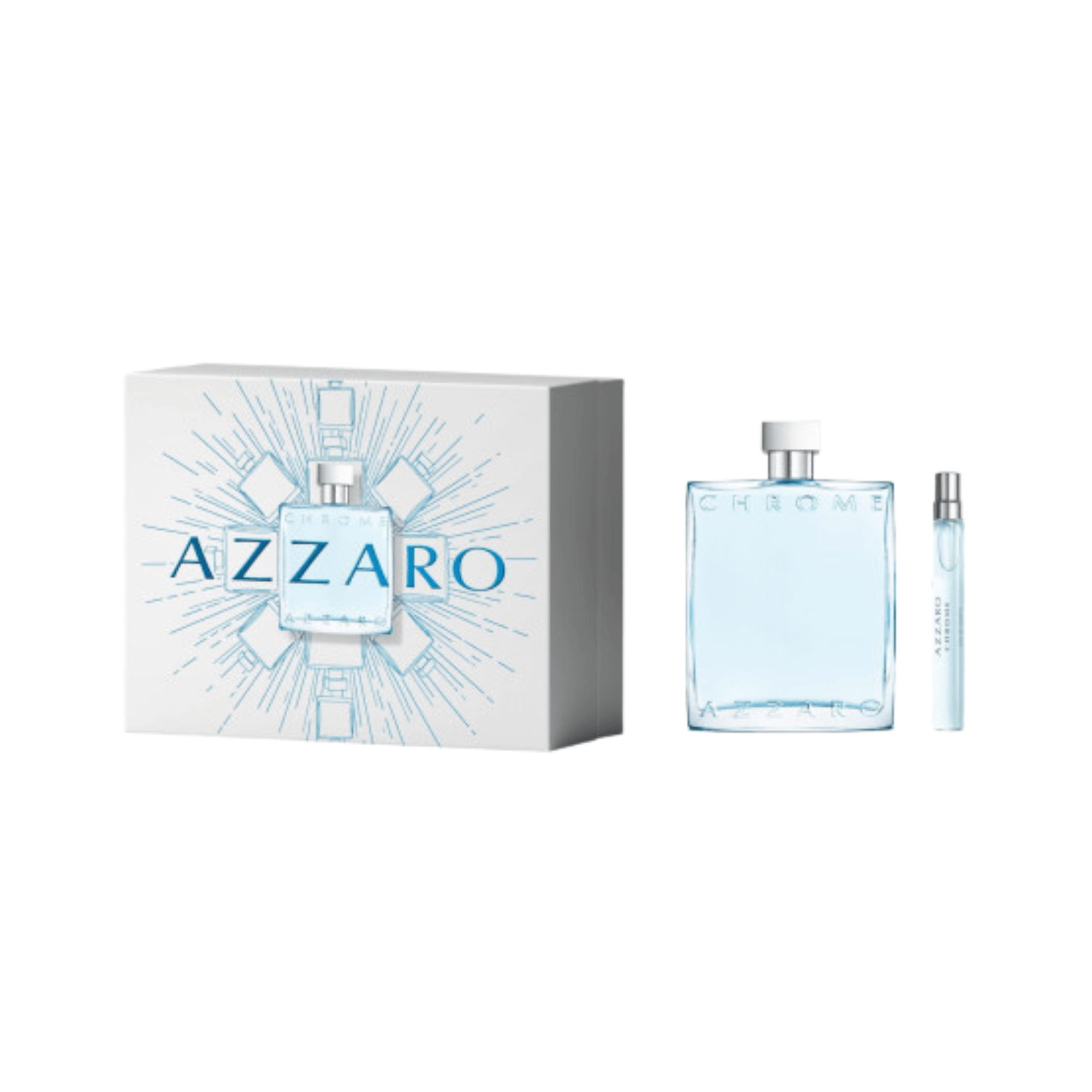 Azzaro Chrome Gift Set Set 1 3614274411133