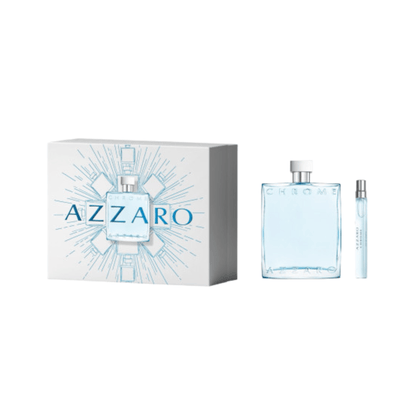 Azzaro Chrome Gift Set Set 1 3614274411133