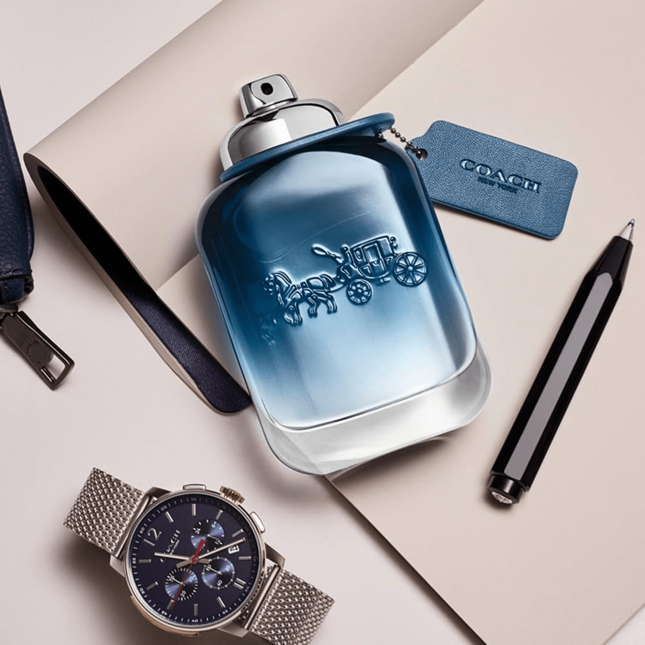 Coach Blue Gift Set Set 1 3386460147088