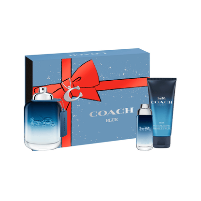 Coach New York Blue Gift Set Set 1 3386460158619