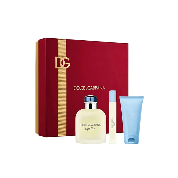 Dolce & Gabbana Light Blue Gift Set for Mens – 365 Fragrances