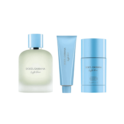 Dolce & Gabbana Light Blue Gift Set for Mens – 365 Fragrances Dolce & Gabbana Light Blue Gift Set for Mens – 365 Fragrances