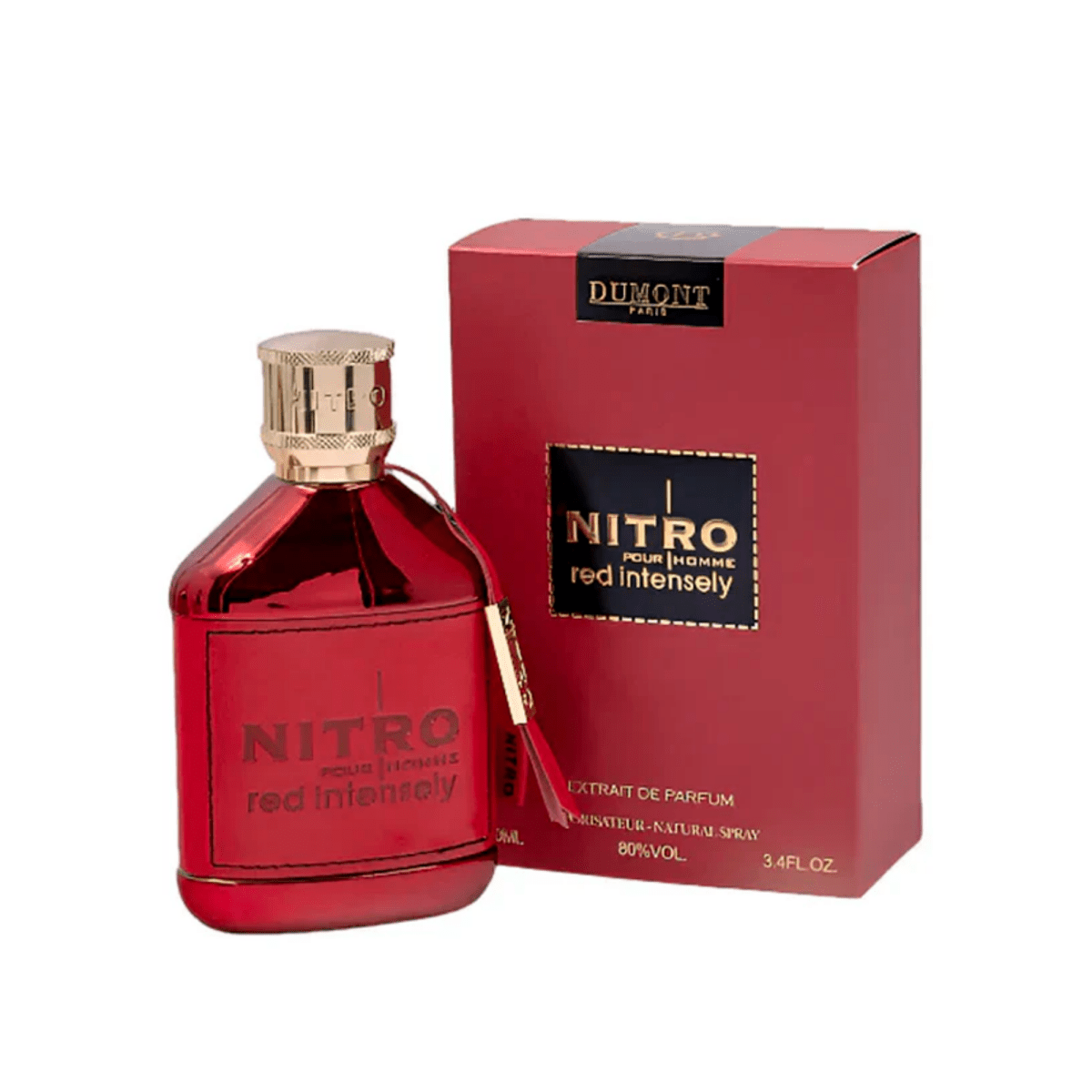 Dumont Nitro Red Intensely Fragrance 3.4 oz 3760060769565