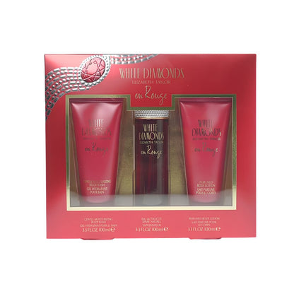 Elizabeth Taylor White Diamond En Roug Gift Set Set 1 719346264792