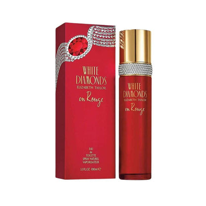 Elizabeth Taylor White Diamonds Rouge Fragrance 3.3 oz 719346243636