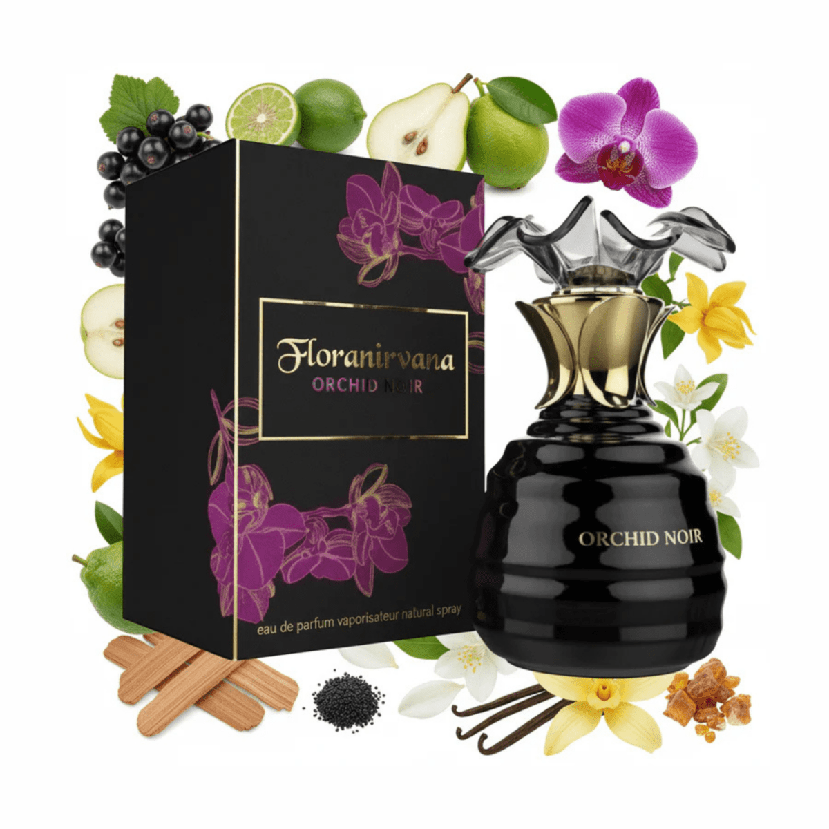 Flora Nirvana Orchid Noir Fragrance 3.4 oz 875990002026