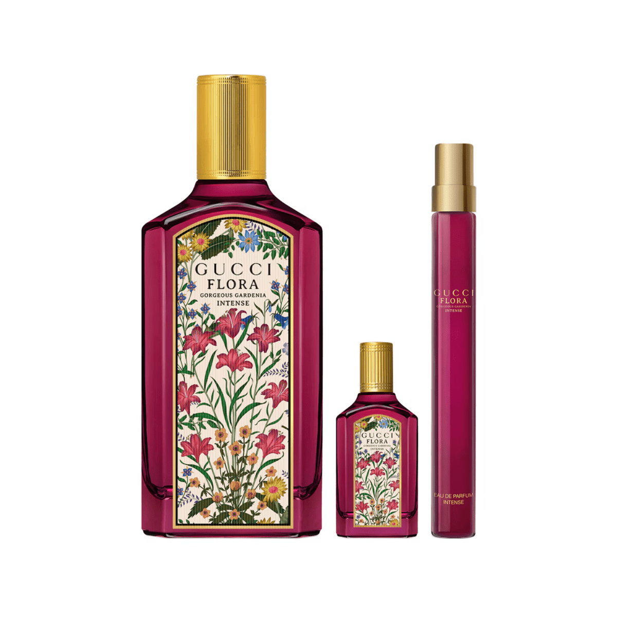 Gucci Flora Gorgeous Gardenia Intense Gift Set Set 1 3616307112383
