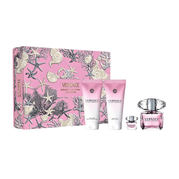 Versace Bright Crystal Gift Set for Ladies – 365 Fragrances