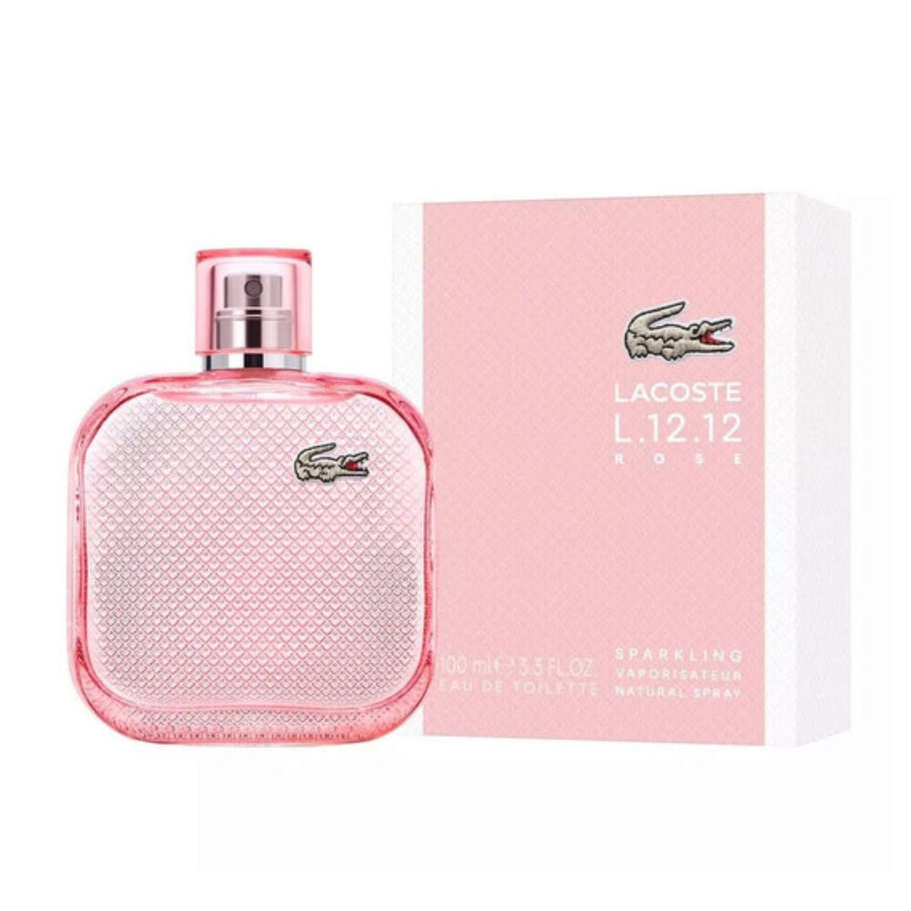 Lacoste L.12.12 Rose Sparkling Fragrance 3.3 oz 3386460149198
