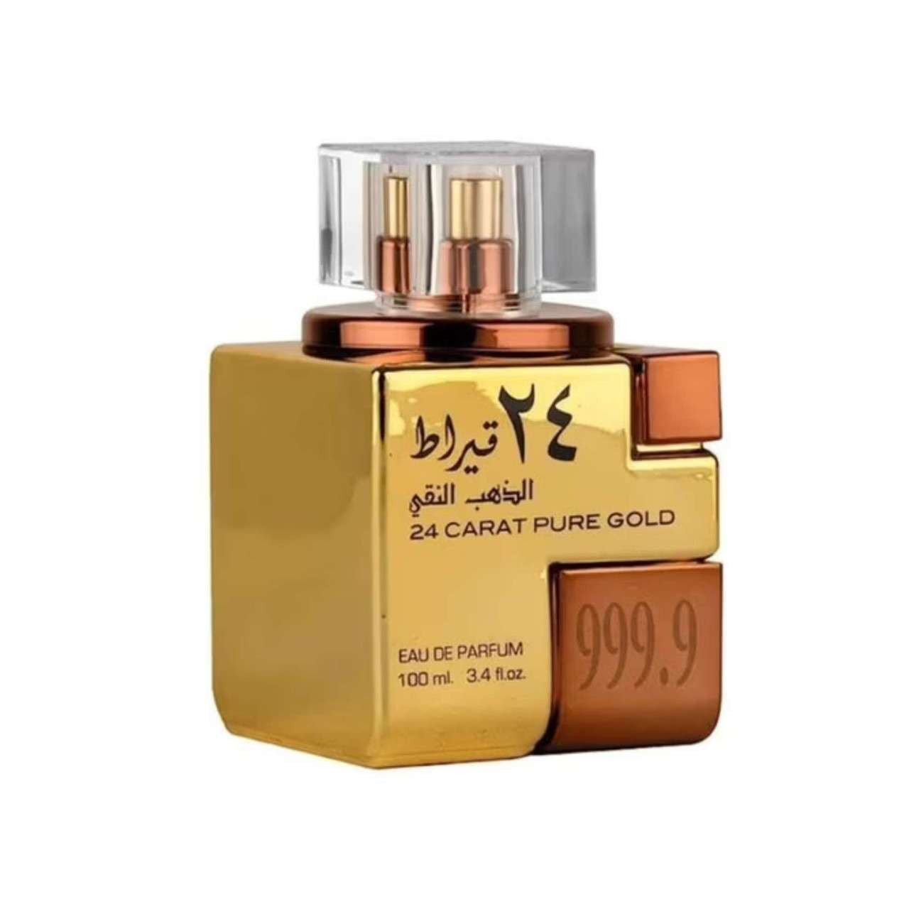 Lattafa 24 Carat Pure Gold Fragrance 3.4 oz 6291106063998