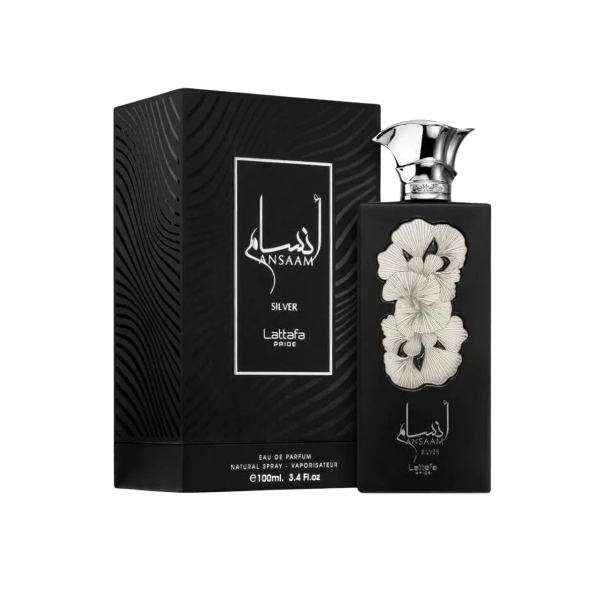 Lattafa Ansaam Silver Fragrance 3.4 oz 6291108738207