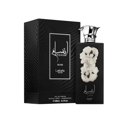 Lattafa Ansaam Silver Fragrance 3.4 oz 6291108738207