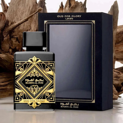 Lattafa Bade'e Al Oud Oud for Glory Fragrance 3.4 oz 6291107458328