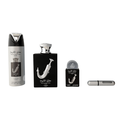 Lattafa Ishq Al Shuyukh Silver Gift Set Set 1 6290362346579