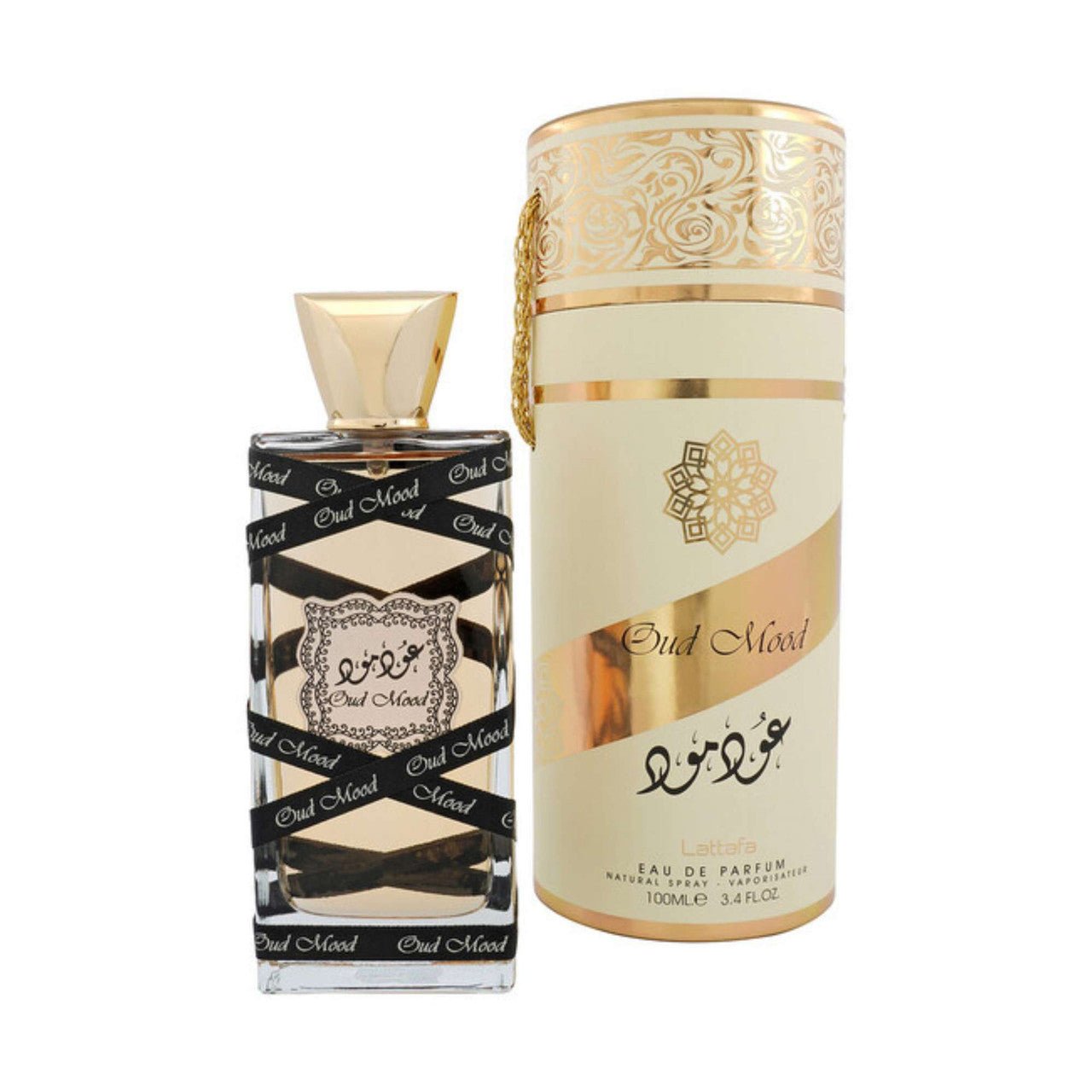 Lattafa Oud Mood Fragrance 3.4 oz 6291106065114