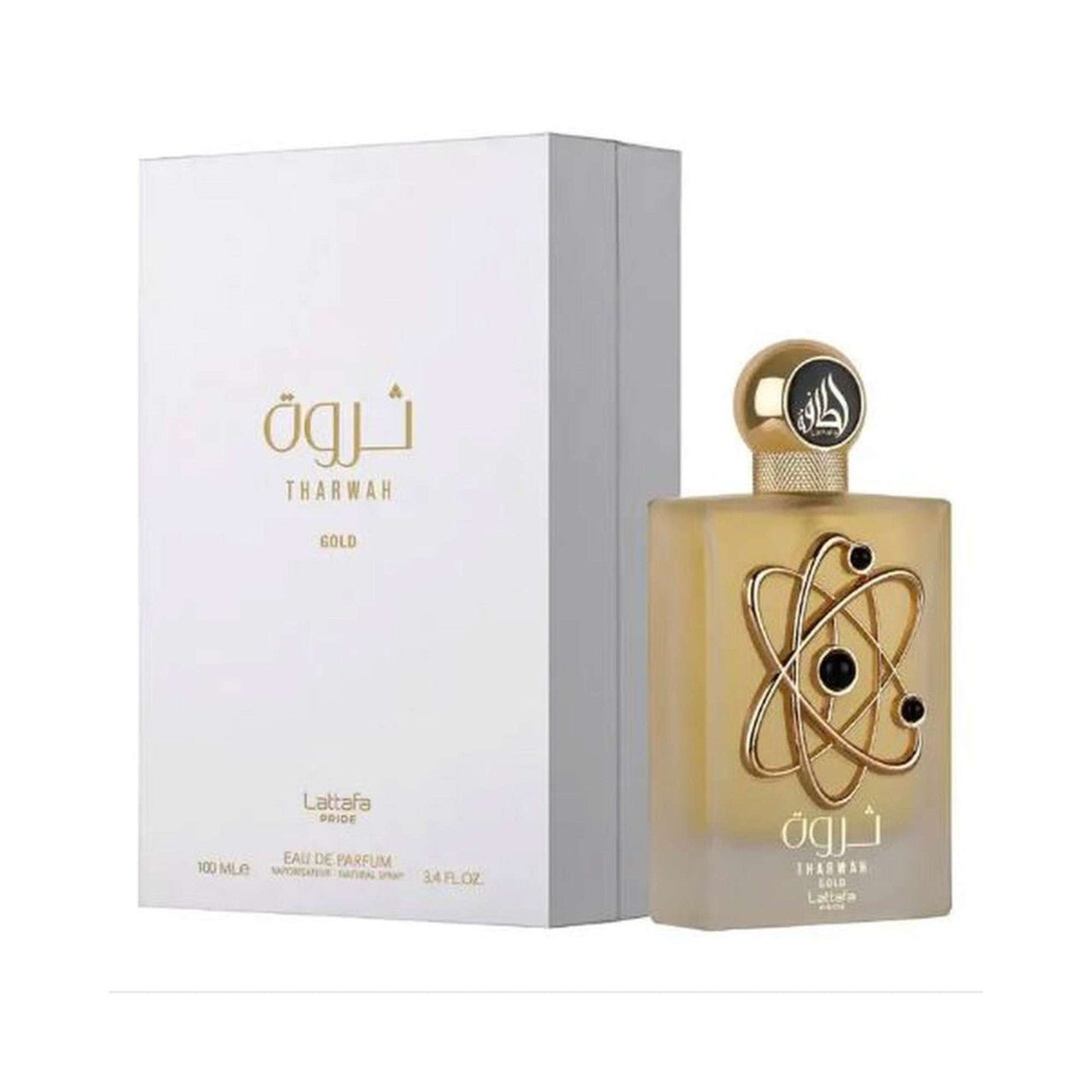 Lattafa Tharwah Gold Fragrance 3.4 oz 6291108738177