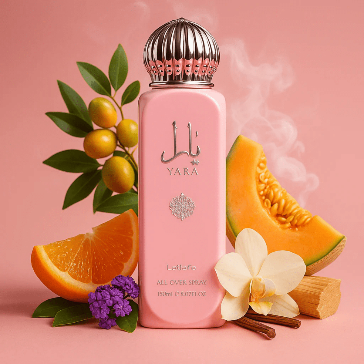 Lattafa Yara Body Spray Fragrance 5.0 oz 6290362345114